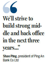 Ping An Bank plans more reforms