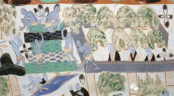 Dunhuang mural paintings tell stories of trees