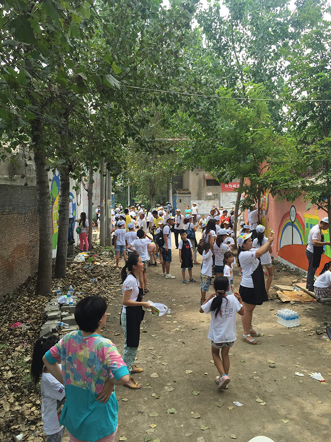 Nippon Paint China cares for left-behind children, painting villages with love and color