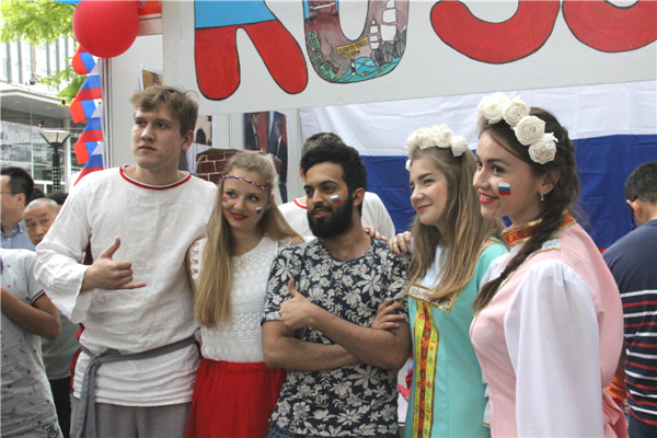 International students celebrate university’s 120th birthday