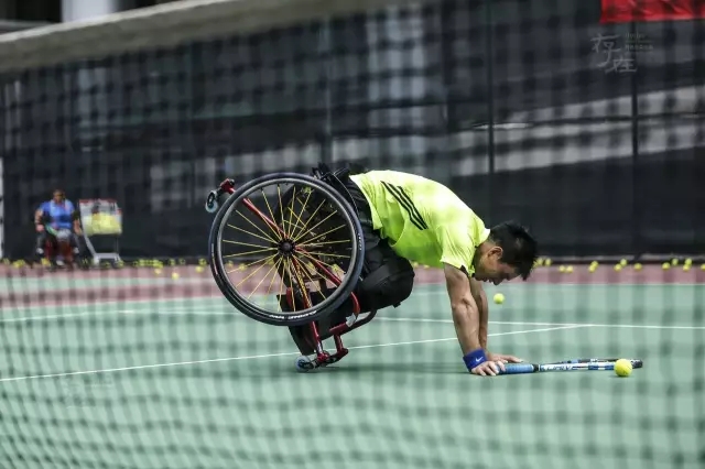 Wheelchair tennis players train hard for Rio Paralympics