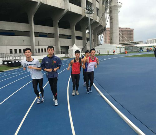 Chinese delegation starts training in athletes’ village