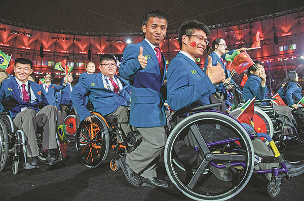 China's athletes primed for Paralympics