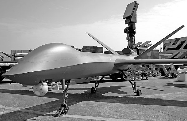 Unmanned combat drone to be exported