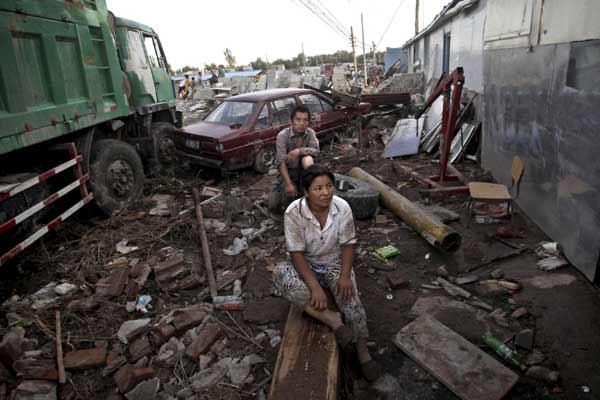 Capital flood's aftermath