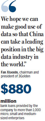 3Golden views big data as an asset, pivotal industry trend