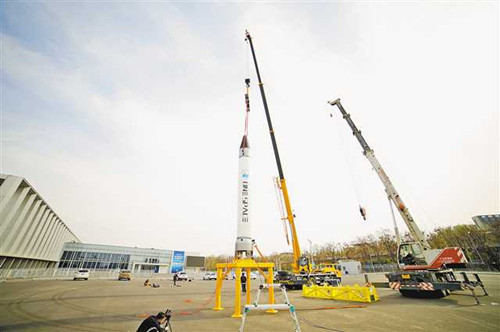 China's first commercial rocket set for June launch