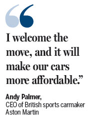 Carmakers welcome reform