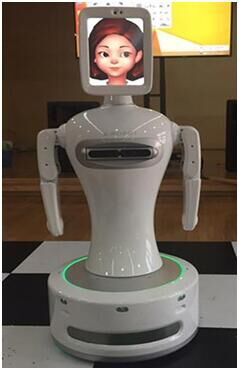 A Korean Team Develops Dementia-caring Robot, Marking Emergency Call Automatically