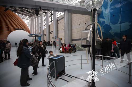 Science museum a magnet for visitors at Spring Festival