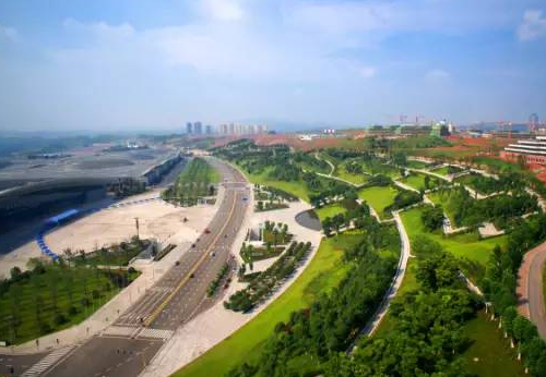 Ground can breathe in Chongqing