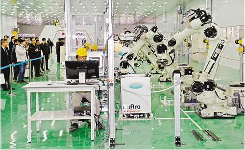 Kawasaki robotics put into operation in Liangjiang