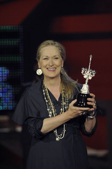 Meryl Streep at the San Sebastian Film Festival