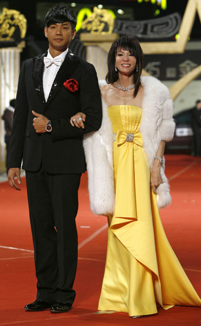 Actress Carol Cheng arrives for the 45th Golden Horse Awards