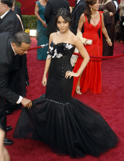 Actress Vanessa Hudgens arrives at 81st Academy Awards in Hollywood