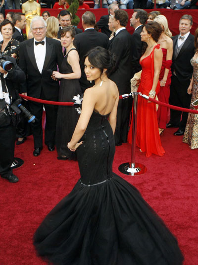 Actress Vanessa Hudgens arrives at 81st Academy Awards in Hollywood