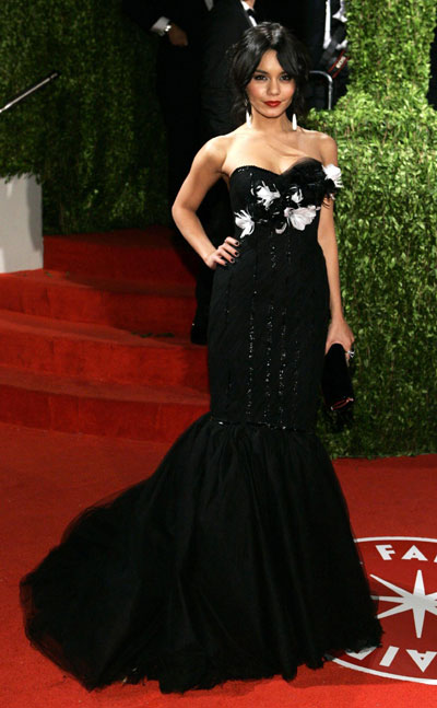 Actress Vanessa Hudgens arrives at 81st Academy Awards in Hollywood