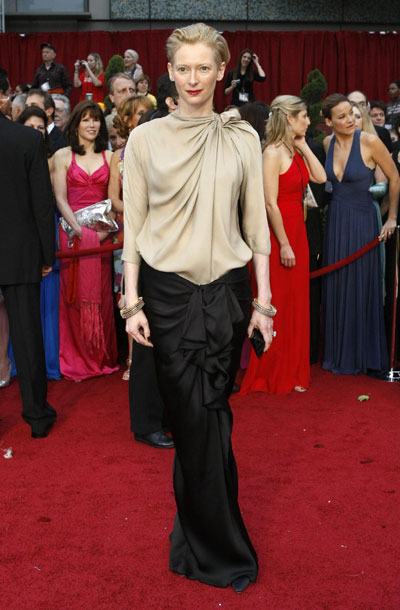 Tilda Swinton arrives at 81st Academy Awards in Hollywood