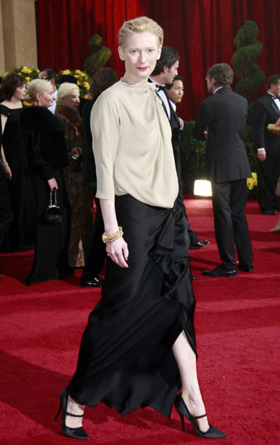 Tilda Swinton arrives at 81st Academy Awards in Hollywood