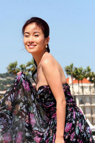 Michelle Ye enjoys Cannes