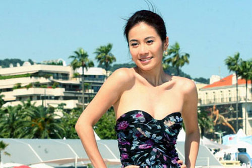 Michelle Ye enjoys Cannes