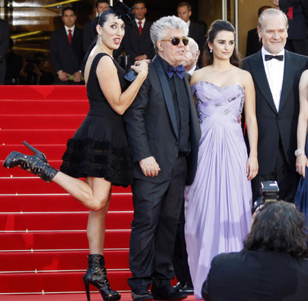 Cast member Cruz arrives on the red carpet for the screening of film at Cannes