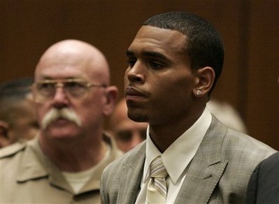 Chris Brown pleads guilty to assault