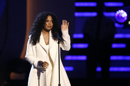 Janet Jackson speaks at BET Awards '09 in Los Angeles