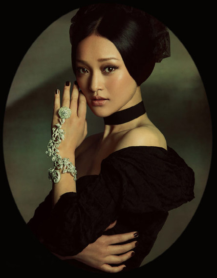 Zhou Xun graces 'Bazaar Jewelry'