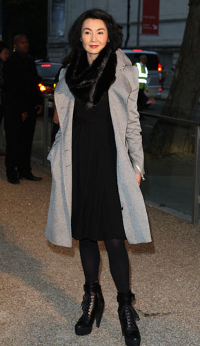 Fashionista Maggie Cheung in London