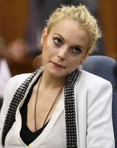 Lindsay Lohan attend progress report hearing for 2007 drunk driving case