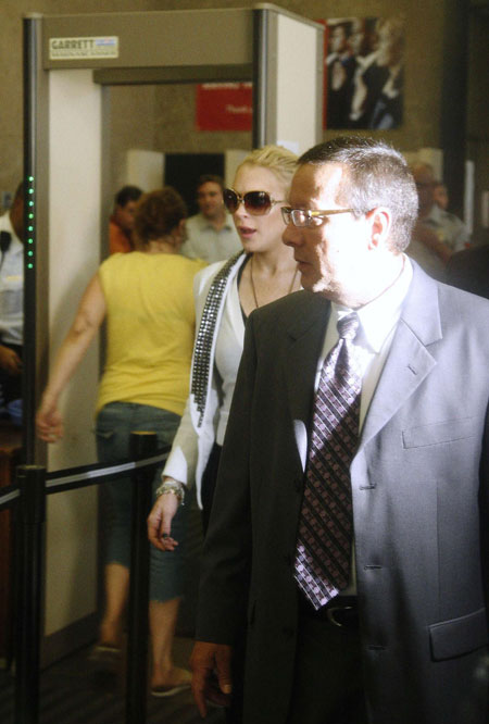 Lindsay Lohan attend progress report hearing for 2007 drunk driving case