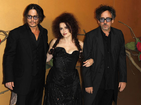 Celebs arrive for a Museum of Modern Art tribute to director Tim Burton in NY