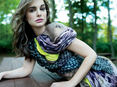 Natalie Portman pretties up for Jan. issue of Maire Claire