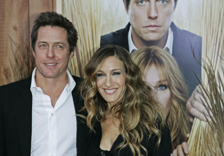 Hugh Grant,Sarah Jessica Parker arrive at premiere of 