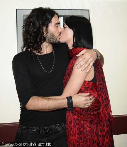 Russell Brand and Katy Perry engaged