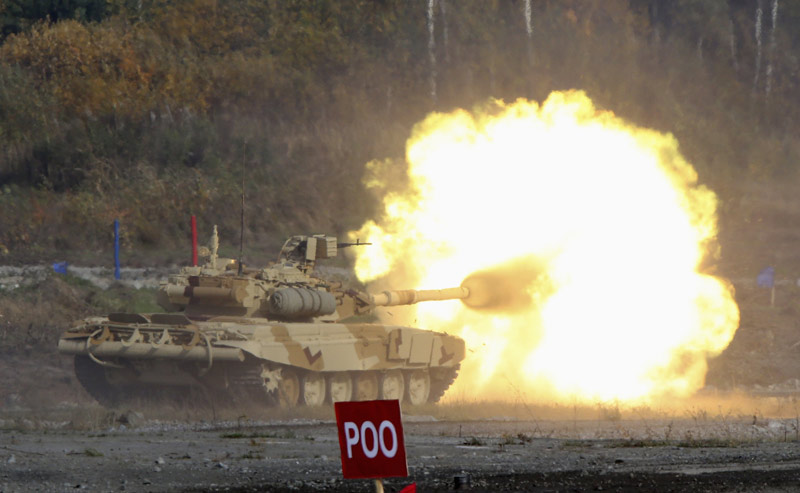 Exhibition at Russia Arms Expo 2013