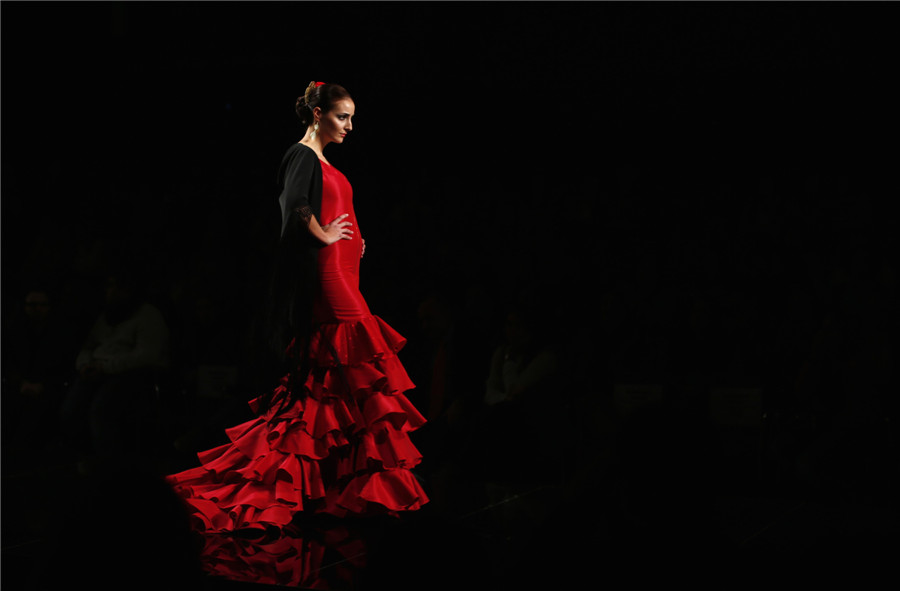 Flamenco fashion show