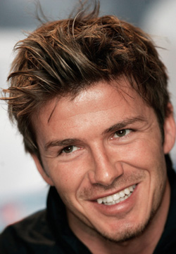 Beckham boosts new-look England
