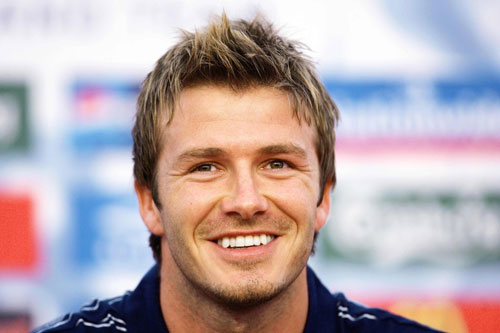 Beckham: i will emulate my 'hero'