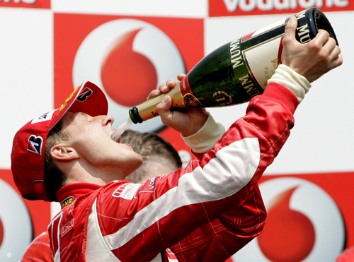 Schumacher wins U.S.F1 GP