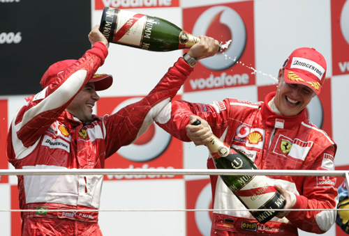 Schumacher wins U.S.F1 GP