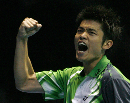 Lin Dan wins badminton world title