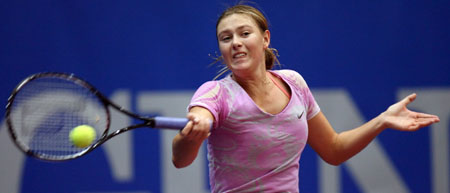 Sharapova through to next round at Linz WTA open