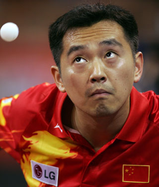 Kong Linghui - Table Tennis World's athlete 2006