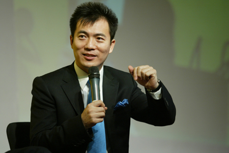 Sports host Huang appointed as Zhaopin.com ad.spokesman