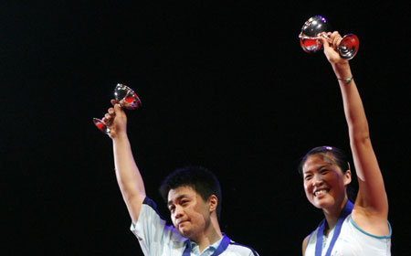 China drops only men's doubles title at All England