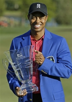Tiger Woods wins Wachovia Championship
