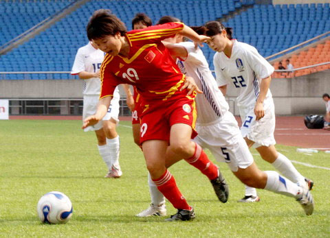 China beat S.Korea 5-2 in women's soccer friendly