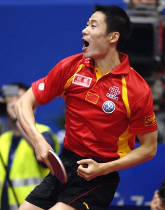 Wang Liqin wins world singles crown for 3rd time